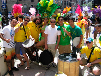 Chicago Samba performs! Lake County Concerts